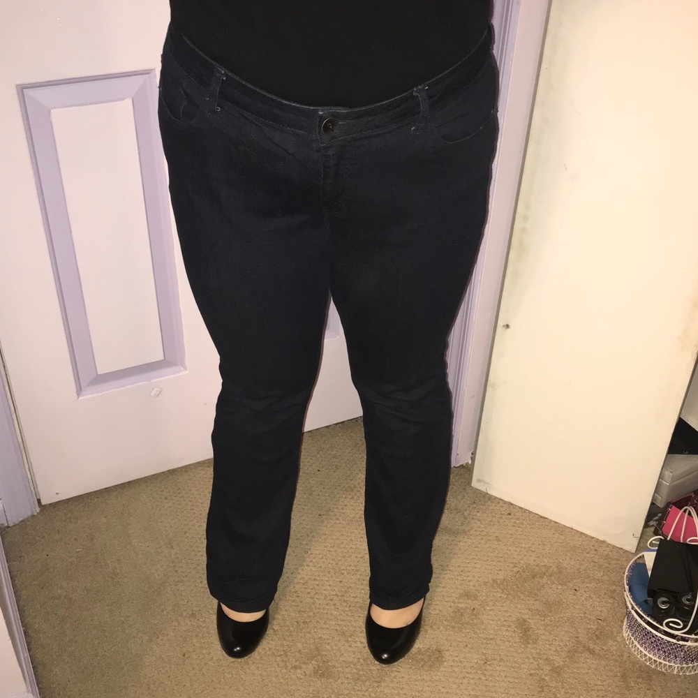 Ana bootcut dark jeans size 16